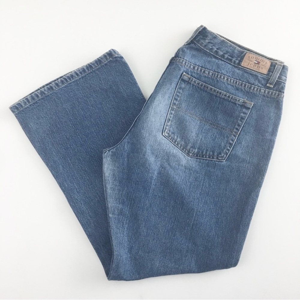 Tommy Hilfiger Bootcut Blue Denim Jeans size 17